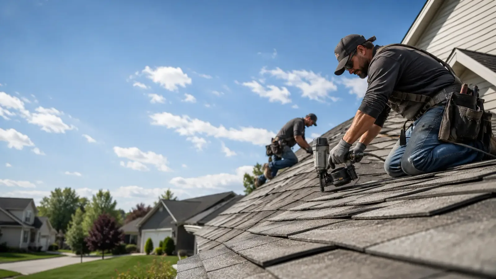 Storm Damage Roof Repair in Lafayette, MN near me
